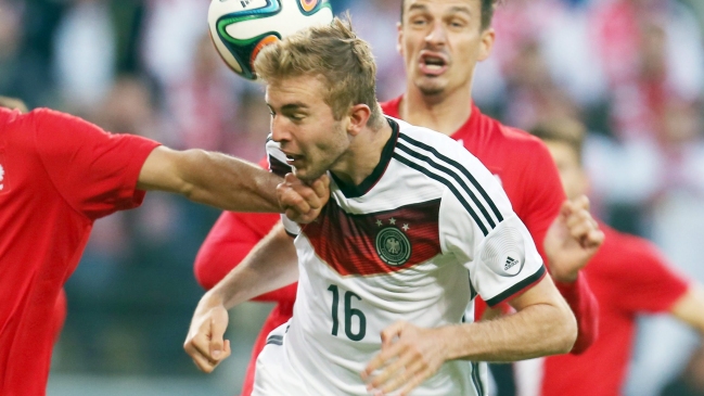 Alemania realizó cambio de última hora en prenómina mundialista