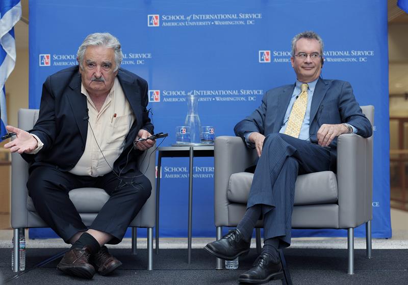 José Mujica defendió su labor ante empresarios estadounidenses