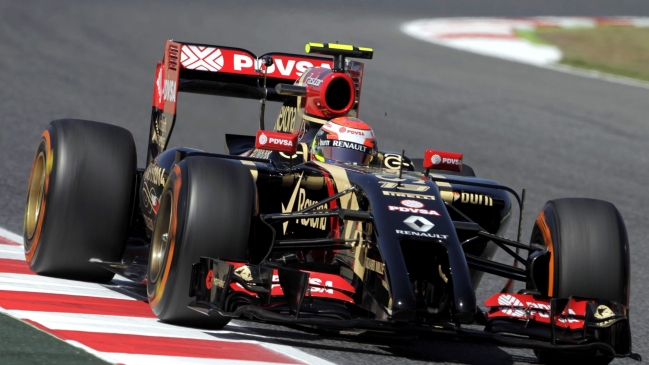 Pastor Maldonado fue el más rápido en segunda sesión en Montmeló