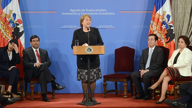 Michelle Bachelet presentó su 