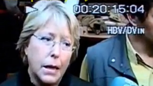 Fiscalía decidió no imputar a Michelle Bachelet por el caso tsunami