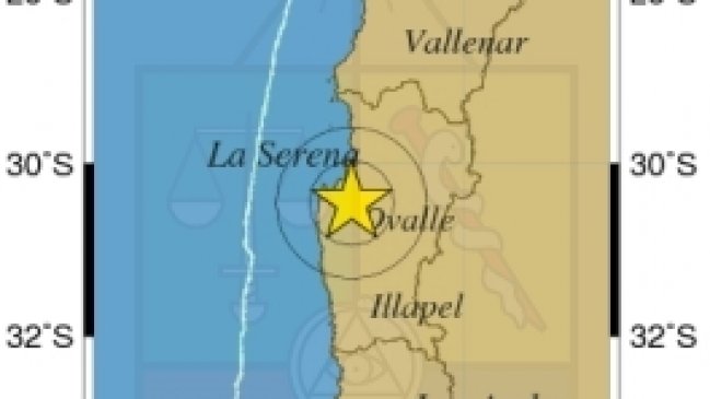 Sismo de magnitud 5,6 Richter afectó a las regiones de Atacama y Coquimbo