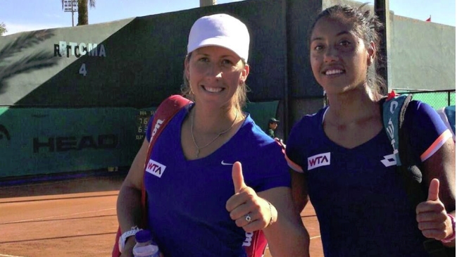Daniela Seguel y Tatiana Bua cayeron en la final de dobles en Estrasburgo