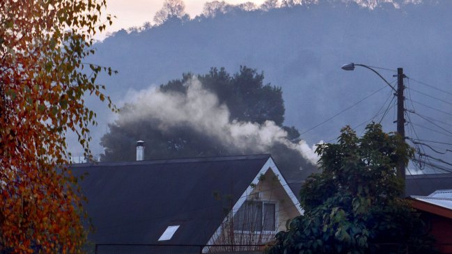 Alerta sanitaria en Talca prohibe el uso de leña