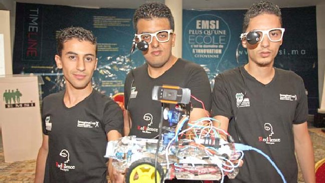 Fabrican un robot que se maneja con la vista