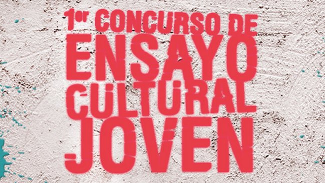 Lanzan primer concurso de Ensayo Cultural Joven