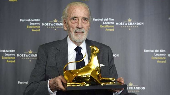 Christopher Lee cumple 92 años con un nuevo disco de heavy metal