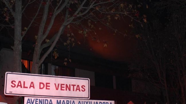 Incendio afectó a Colegio Salesianos de Linares