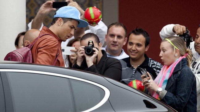 Cristiano Ronaldo se sumó a la concentración de Portugal