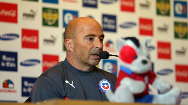 Jorge Sampaoli habla en la previa del primer ensayo de Chile de cara a Brasil 2014