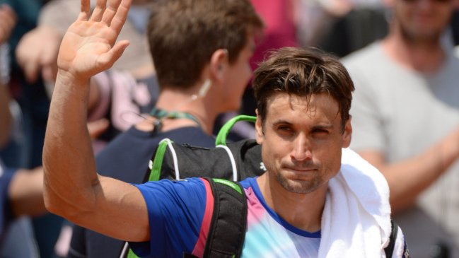 David Ferrer llegó a octavos de final de Roland Garros