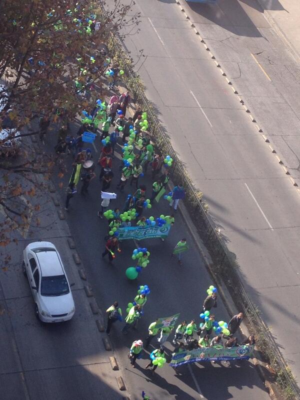 Centenar de personas marcharon por enfermedad de Crohn