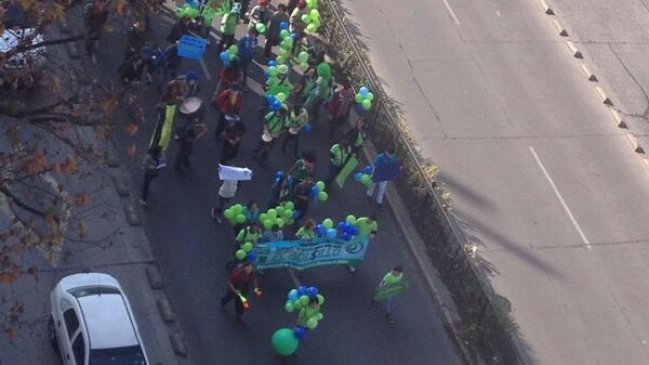 Centenar de personas marcharon por enfermedad de Crohn