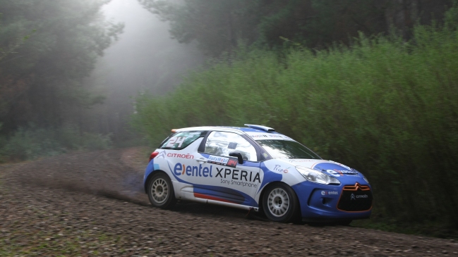Tomás Etcheverry fue el vencedor en el Rally Mobil de Concepción