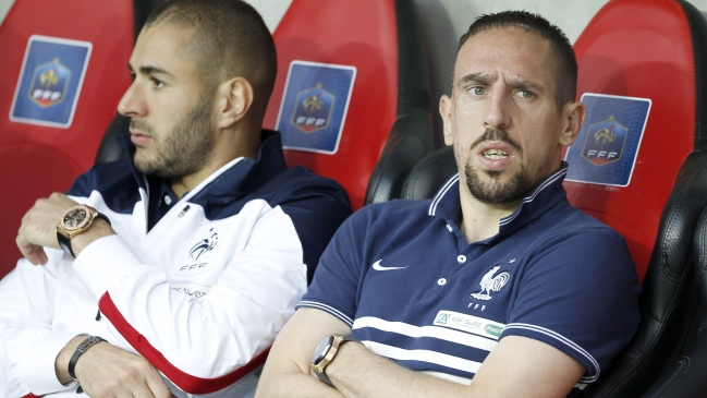 Franck Ribéry fue incluido en la nómina definitiva de Francia para Brasil 2014