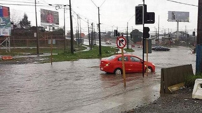 Mal tiempo obliga a suspender clases en Calbuco, Puerto Montt y Puerto Varas