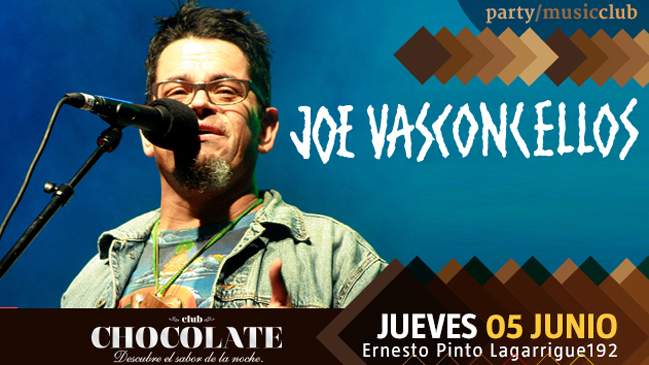 Joe Vasconcellos hará show de grandes éxitos