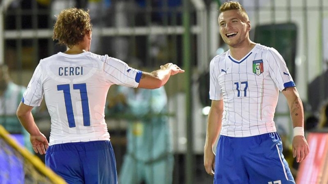 En guerra de goles, Italia venció a Fluminense en el último apronte pre mundialista