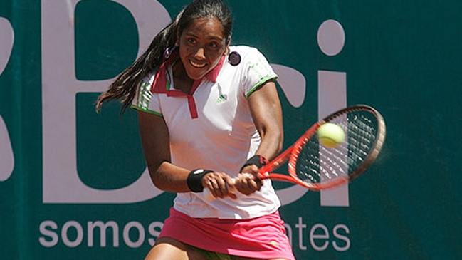 Daniela Seguel escaló cinco puestos en la clasificación de la WTA