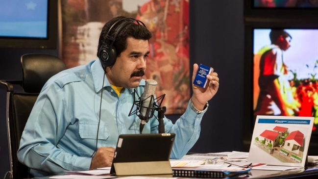 Maduro afirmó estar 