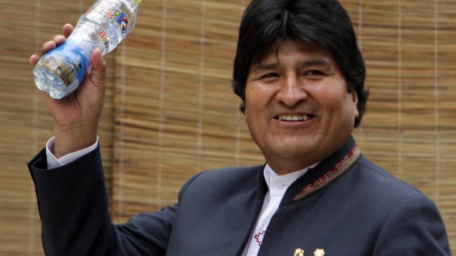 Evo Morales reivindicó que las aguas fronterizas del Silala son un manantial
