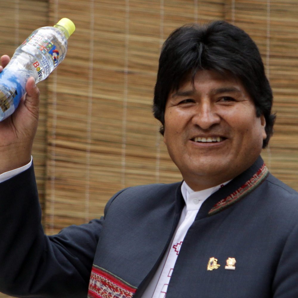 Evo Morales reivindicó que las aguas fronterizas del Silala son un manantial