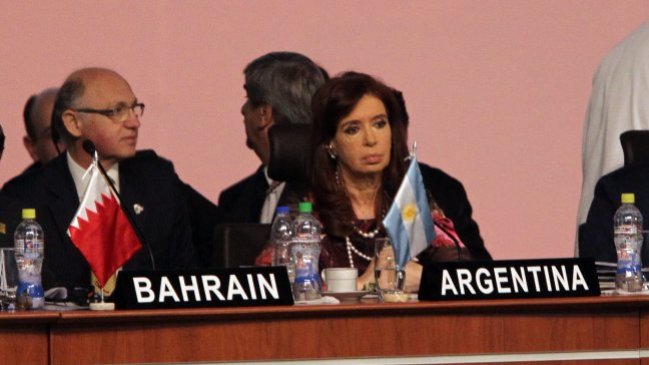 Fernández pidió a G77 condenar 