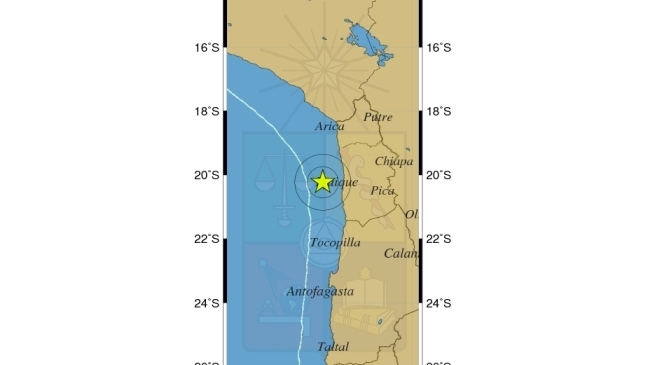 Sismo de menor intensidad afectó a Tarapacá