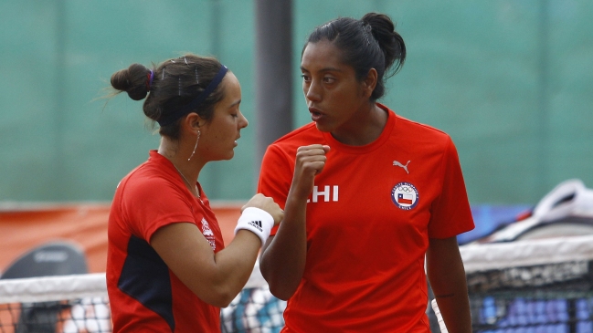 Daniela Seguel quedó a un triunfo del cuadro de dobles en Wimbledon