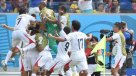 Siete jugadores de Costa Rica fueron llevados a control antidopaje tras triunfo ante Italia