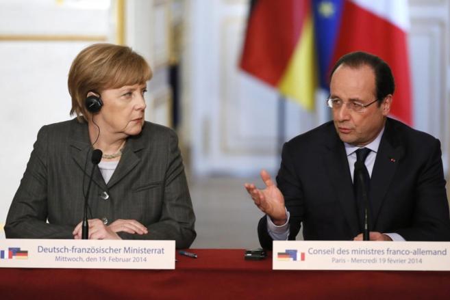 Francia y Alemania piden a Rusia que controle la frontera con Ucrania