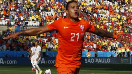 Memphis Depay sentenció el triunfo de Holanda sobre Chile en Sao Paulo