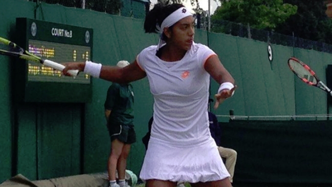 Daniela Seguel fue eliminada en dobles de Wimbledon por dura pareja alemana