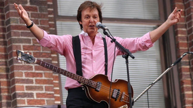 McCartney se siente mejor y reprograma conciertos cancelados