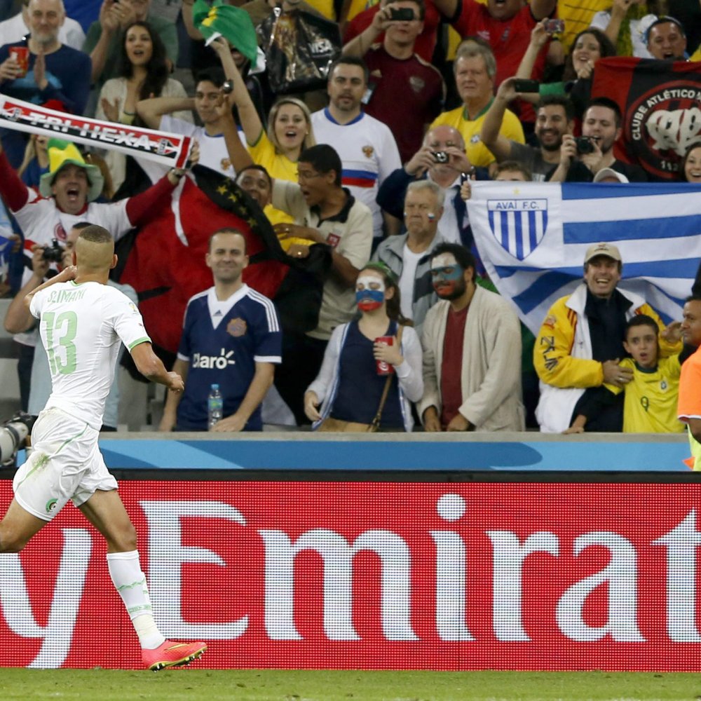 Argelia hizo historia tras empatar con Rusia y clasificar a octavos en Brasil 2014