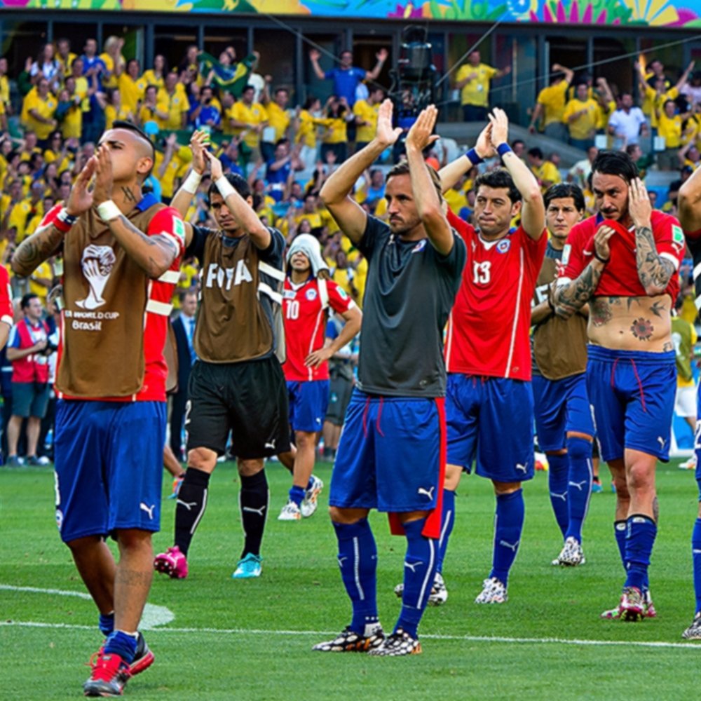 La selección chilena aseguró el noveno lugar en Brasil 2014 tras victoria de Bélgica