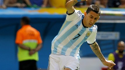 Lesión de Di María es menos grave y sólo estará al margen ante Holanda