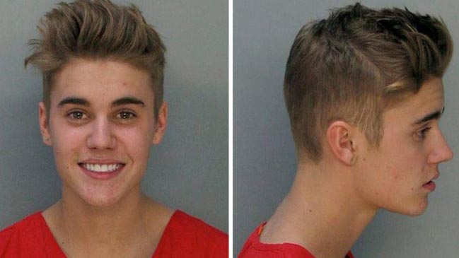 Justin Bieber fue condenado a dos años de libertad condicional por vandalismo