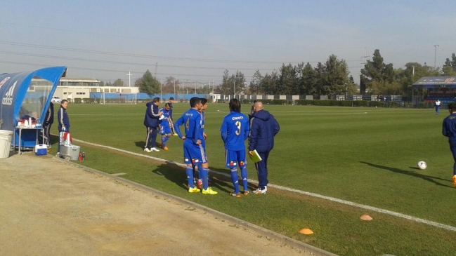 Universidad de Chile derrotó a Palestino en partido amistoso jugado en el CDA