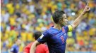 Robin Van Persie abrió la cuenta para Holanda ante Brasil desde los 12 pasos