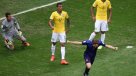 Las imágenes del primer tiempo del duelo Brasil-Holanda