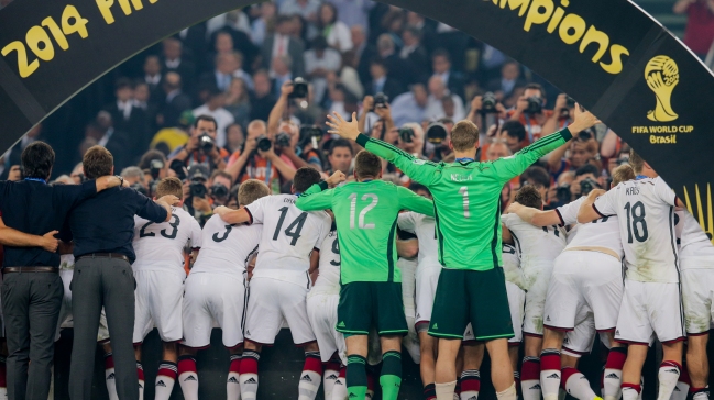 Alemania, a un paso de arrebatarle a Brasil la clasificación histórica de los Mundiales