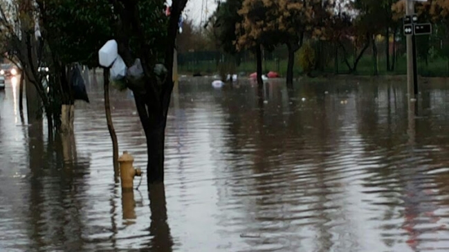 Las consecuencias de la lluvia en la zona central