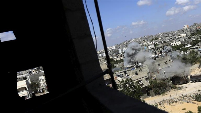 Ascienden a 184 los muertos y 1.300 heridos en bombardeos de Israel en Gaza