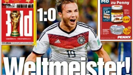 La prensa alemana oscila entre 