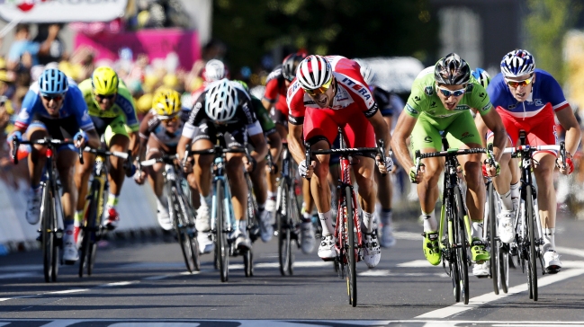 Alexander Kristoff venció en la 12ª etapa del Tour