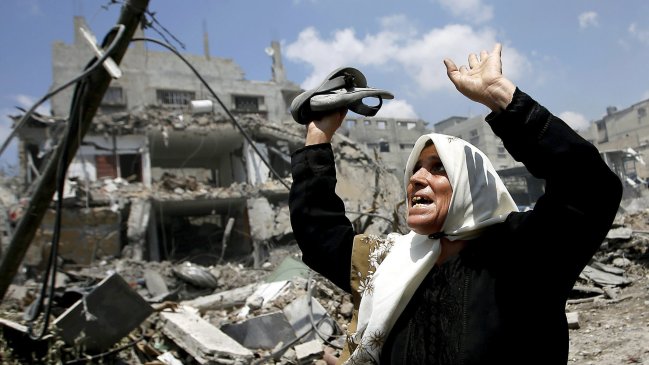 Último bombardeo israelí dejó 50 muertos y más de 200 heridos en Gaza