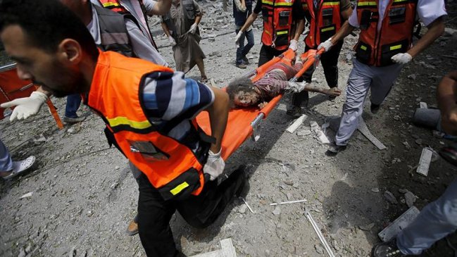 Un centenar de muertos deja el día más cruento del conflicto en Gaza