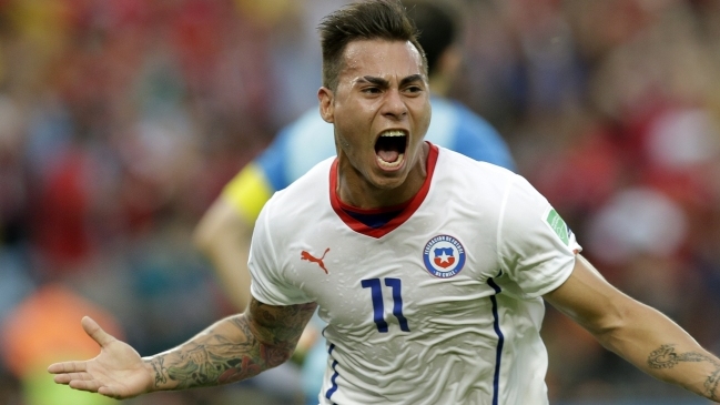 Técnico de Napoli: Eduardo Vargas es un jugador que me gusta