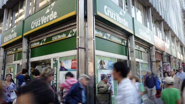 Trabajadores de Farmacias Cruz Verde: 